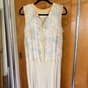 Maison Margiela Slinky Floral Dress
